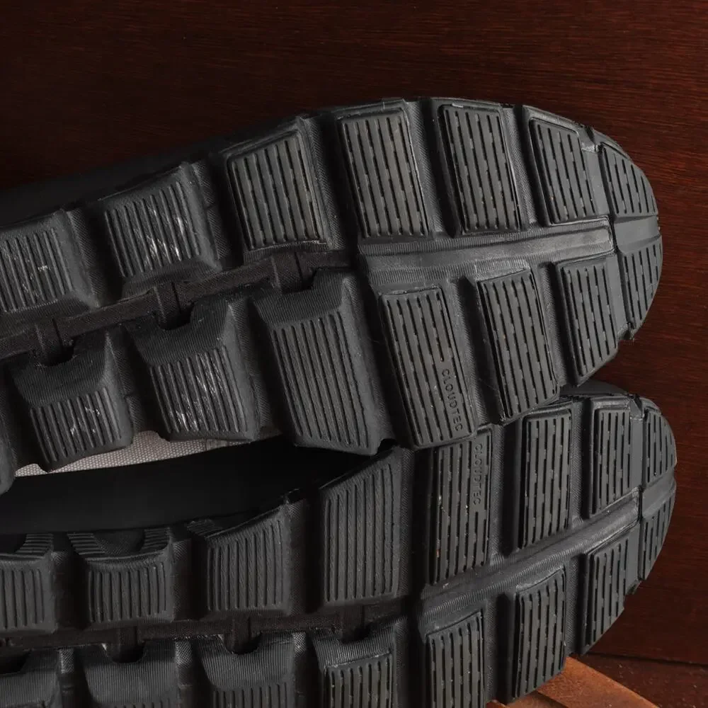 On Running Men's Athletic Shoes in White and Black